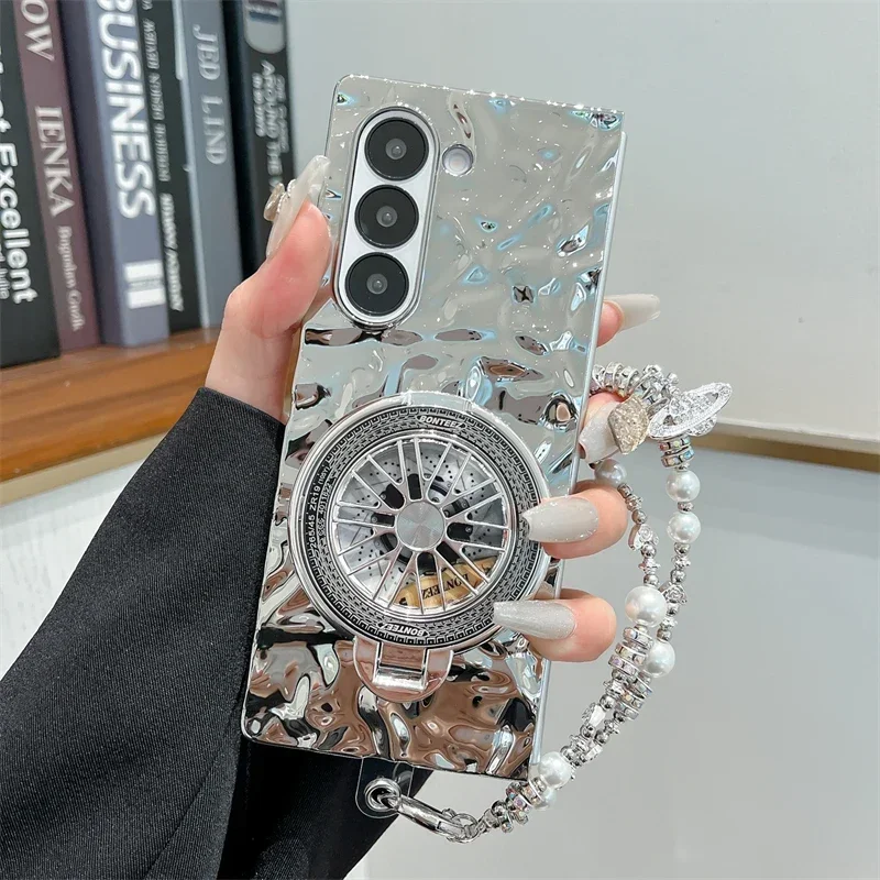 Гальванический держатель гироскопа чехол для телефона Samsung Galaxy Z Fold 6 Fold6 2024