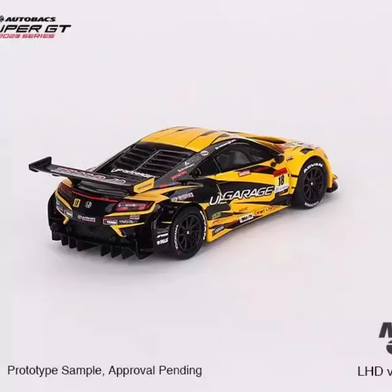1/64 Honda NSX GT3 No Модель автомобиля из сплава 629 детская коллекция декоративных