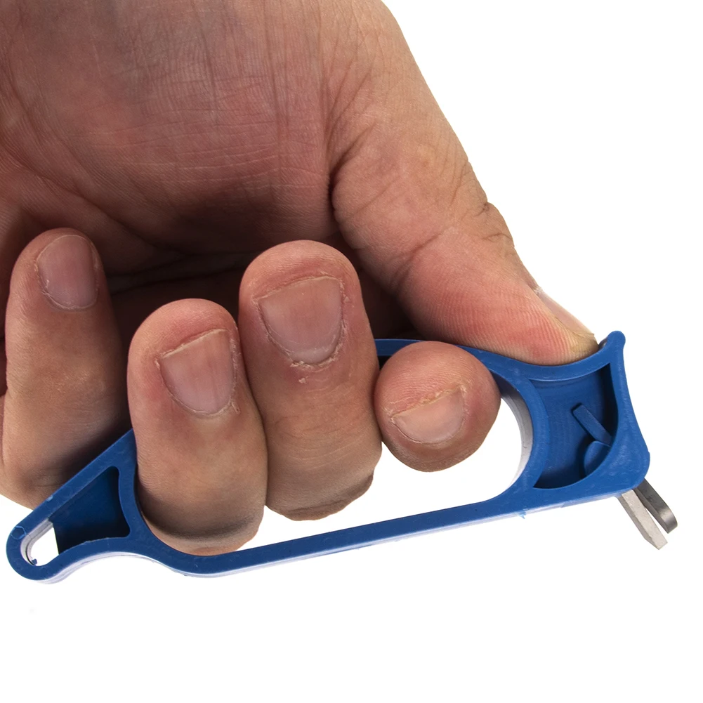 

Portable 10cm ABS Diamond Auger Blade Sharpener Winter Ice Fishing Accessory Portable Ice Drill Sharpener for Fisherman dropship