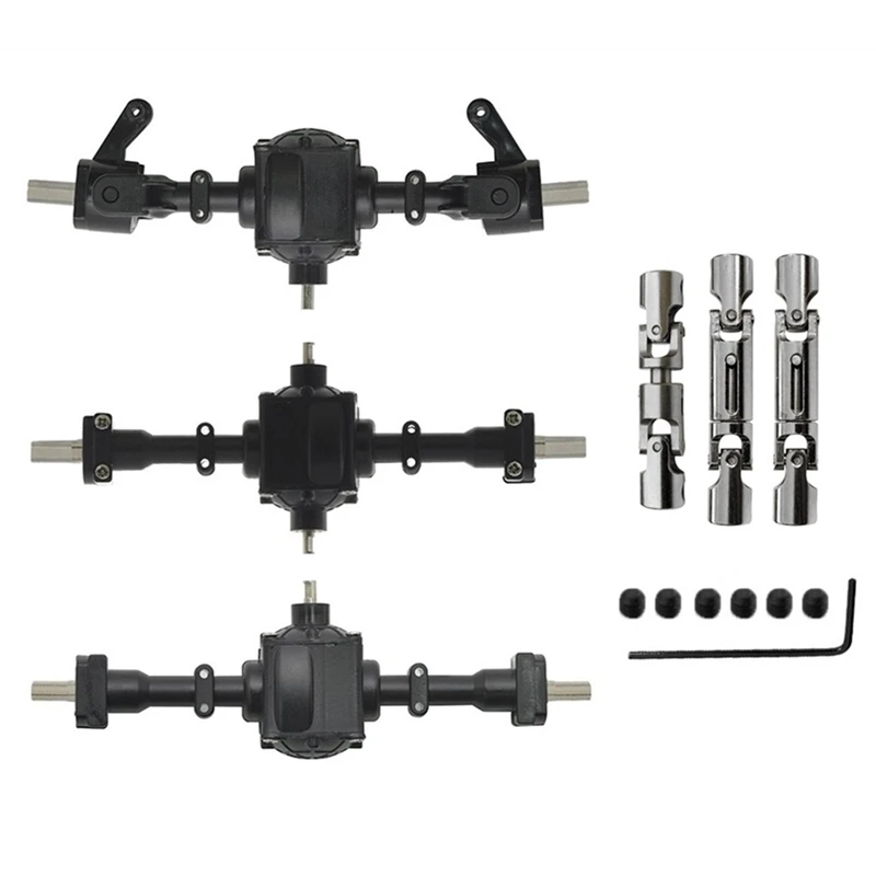 

Metal Gear Differential Axle & Drive Shaft for WPL B16 B36 JJRC Q60 Q63 Q64 Fayee FY004 MN-77 6WD RC Car Upgrades Parts