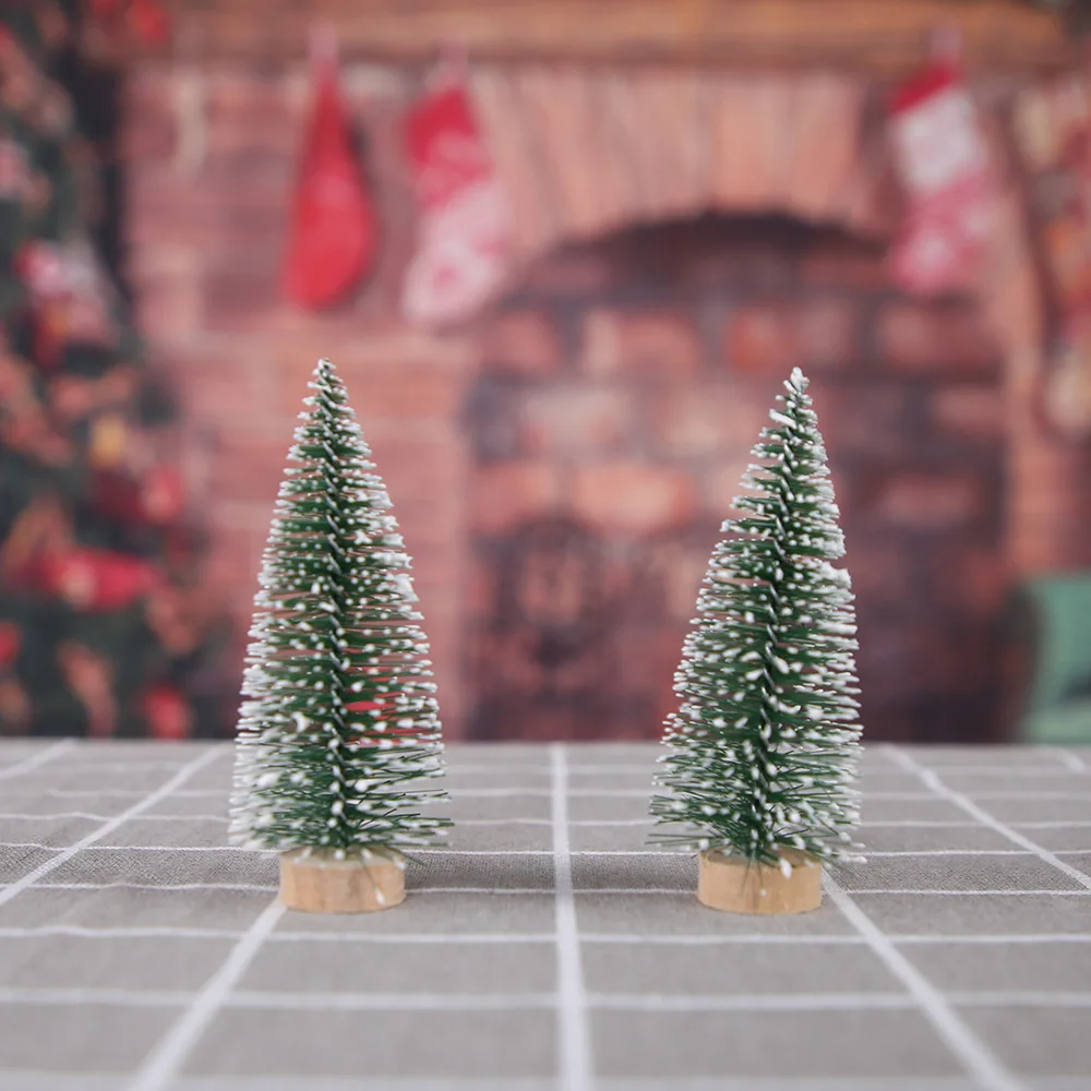 Christmas Decorations Mini Trees Can be placed on desks chairs dining tables TV cabinets