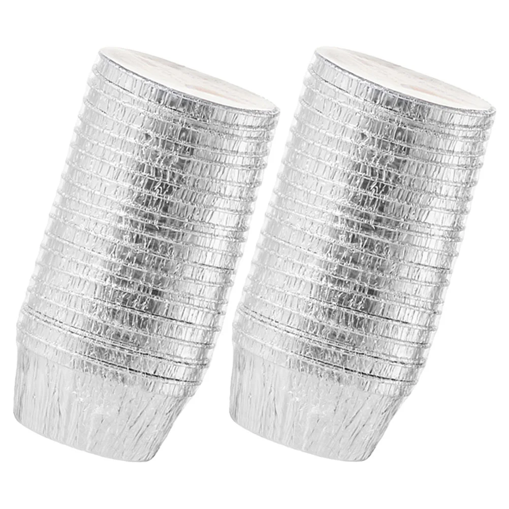 40 шт. жестяная фольга для торта Bozai бумажные стаканчики подставка выпечки