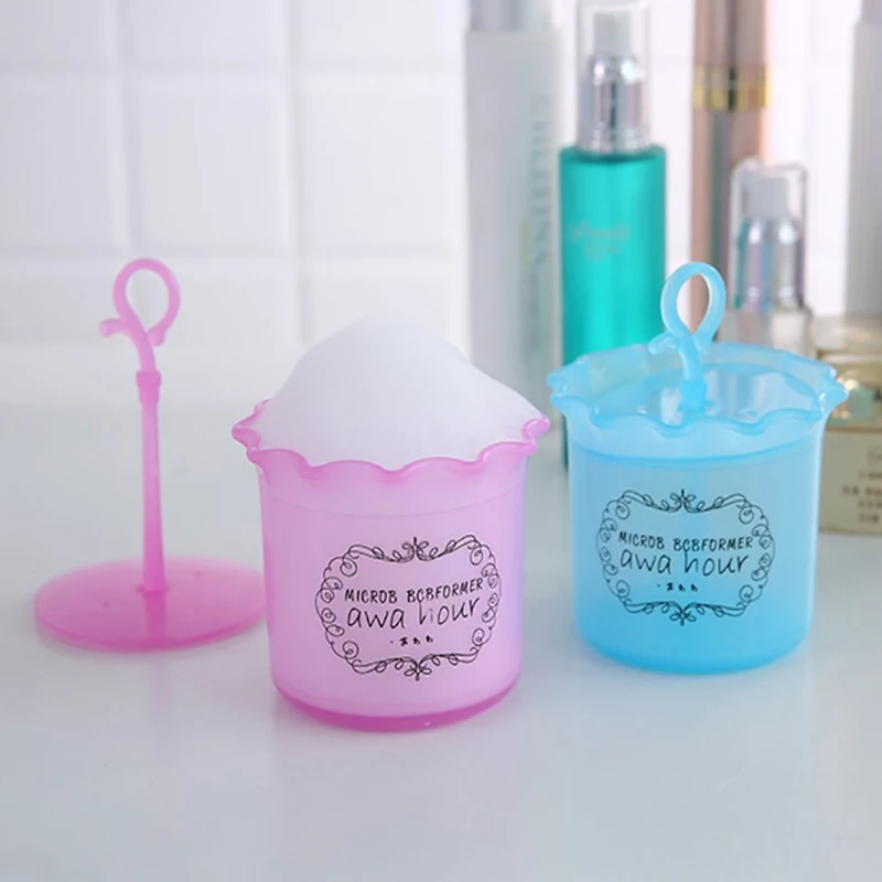 

Portable Foam Maker Cup Bubble Foamer Maker Facial Cleanser Foam Cup Body Wash Bubble Maker Bubbler for Face Clean Tools