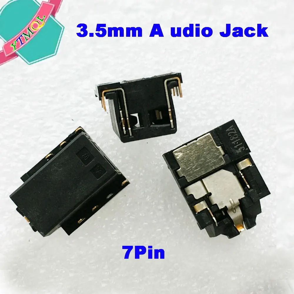 

1-20pcs 3.5mm A udio Jack Socket Connector For HP Asus Dell Lenovo Laptop MIC Headphone Combo port 7pin