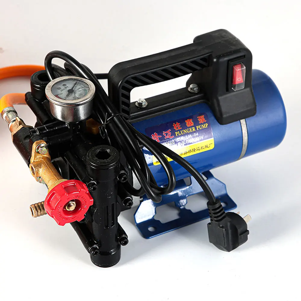Portable Plunger Pump 12V/24V/48V/60V/220V Electric Sprayer Double-Cylinder High-Pressure Fruit Tree Medicine Pump