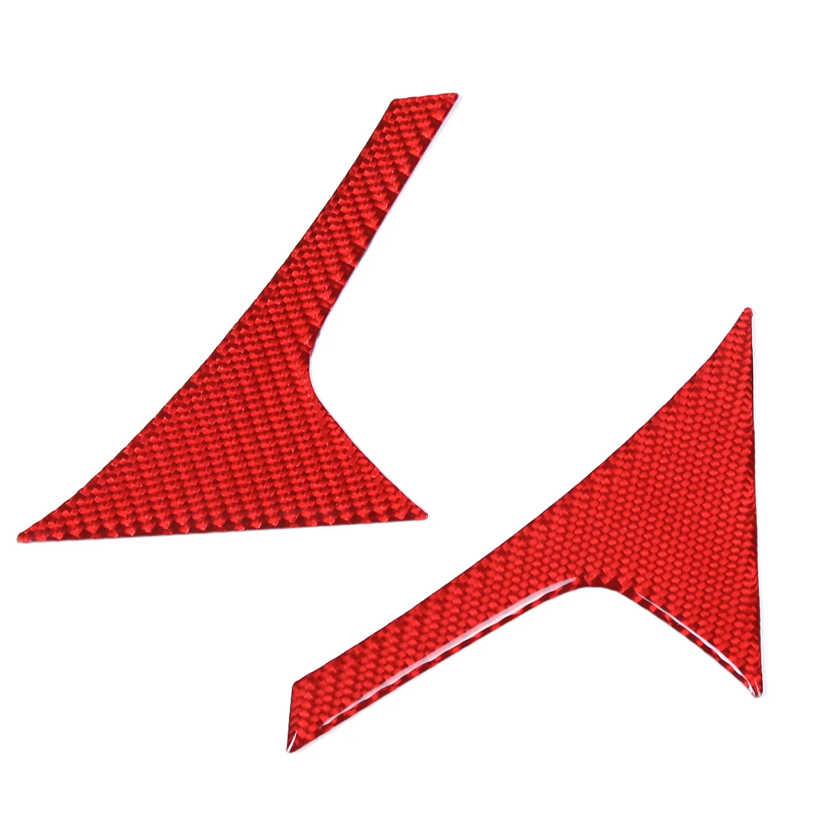 

Автомобильная красная мягкая Задняя отделка из углеродного волокна, отделка, обшивка, наклейки для C7 2014-2019