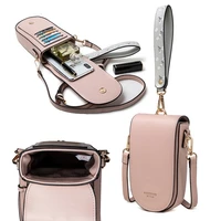 women handbag fashion small crossbody pu leather mini messenger bags purse multiple card slots cellphone bag shoulder bag totes