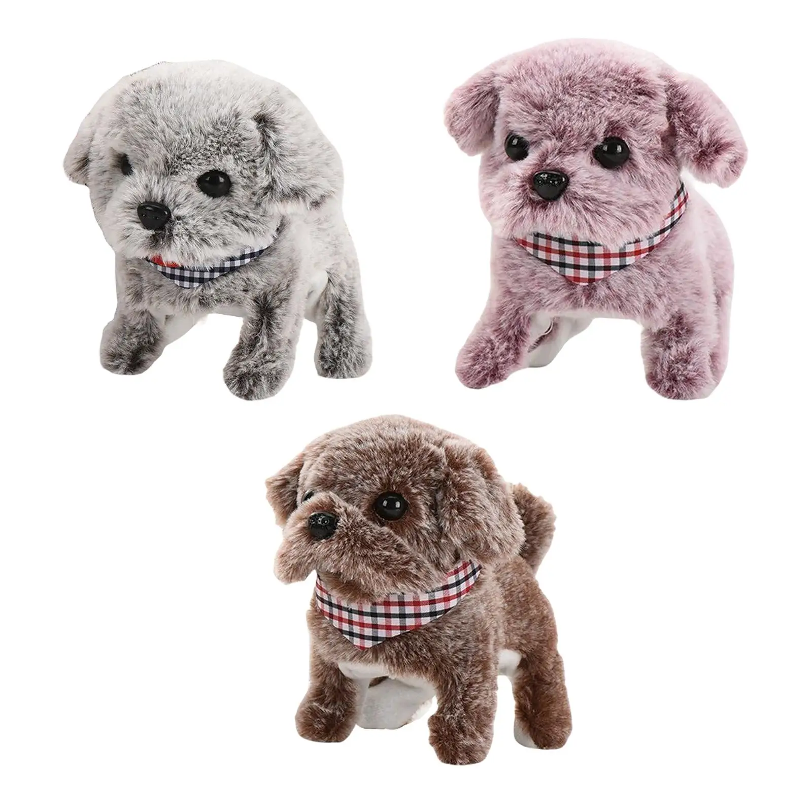 

Simulation Electric Plush Dog Tail Wagging Stuffed Animal Toy Interesting