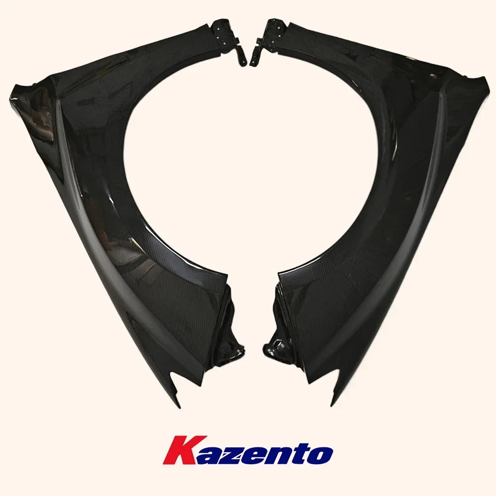 Для Subaru Impreza 2007-2014 WRX STI GR GRB вентилируемое переднее крыло из углеродного волокна