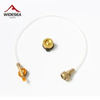 Widesea открытый газовая плита пропановый баллон Refill адаптер для горелки LPG плоская муфта для цилиндрической емкости бутылка адаптер спасти