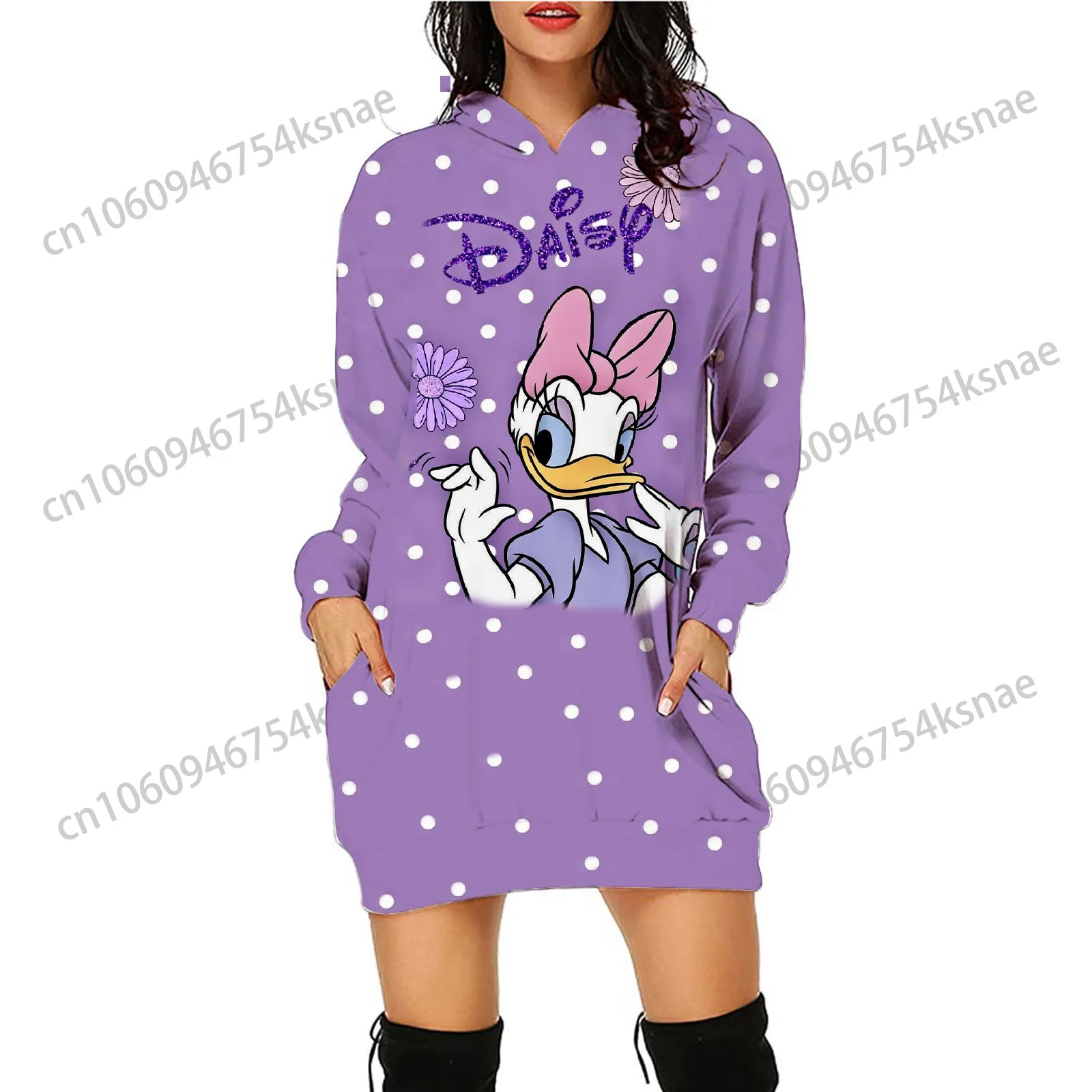 

Disney Autumn and Winter Hooded Zevity Woman Dresses for Weddings Woman Guest Classic French Dresses on Sales With Free Shipping