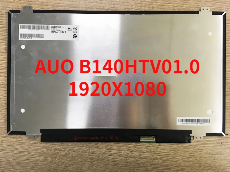 

3D 120hz Matrix for lapotp 14.0" LED Display LCD Screen for AUO B140HTV01.0 H/W:0A F/W:1 1920X1080 FHD 30Pin Replacement