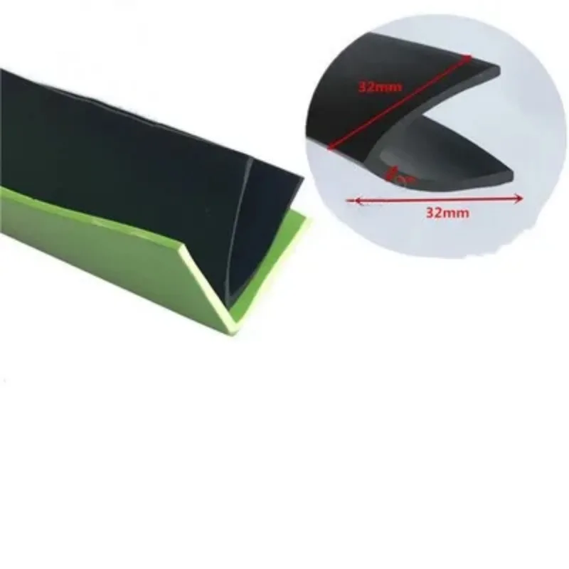 Резиновая уплотнительная лента L-образной формы защитный кожух коричневый