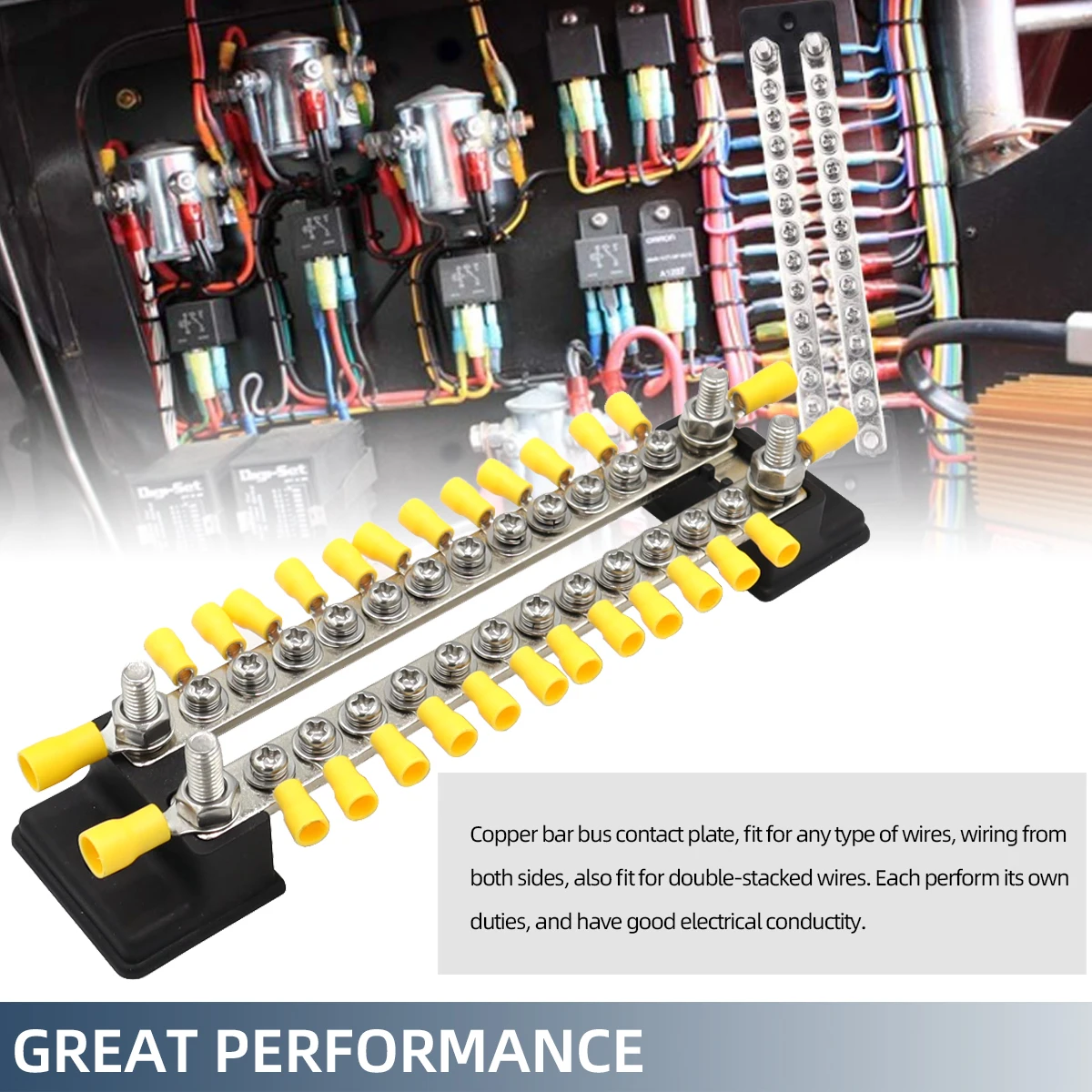 шина постоянного напряжения. клеммная колодка tb-2512. токовая шина. шина постоянного напряжения. клеммная колодка 100а.