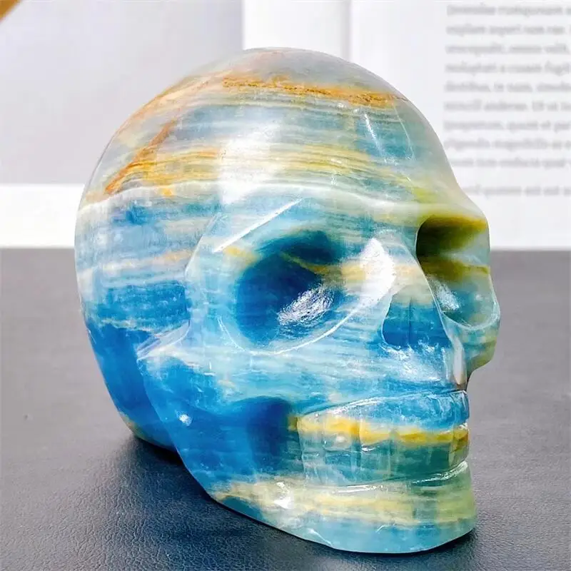 1 шт. натуральный синий оникс 7 5 см