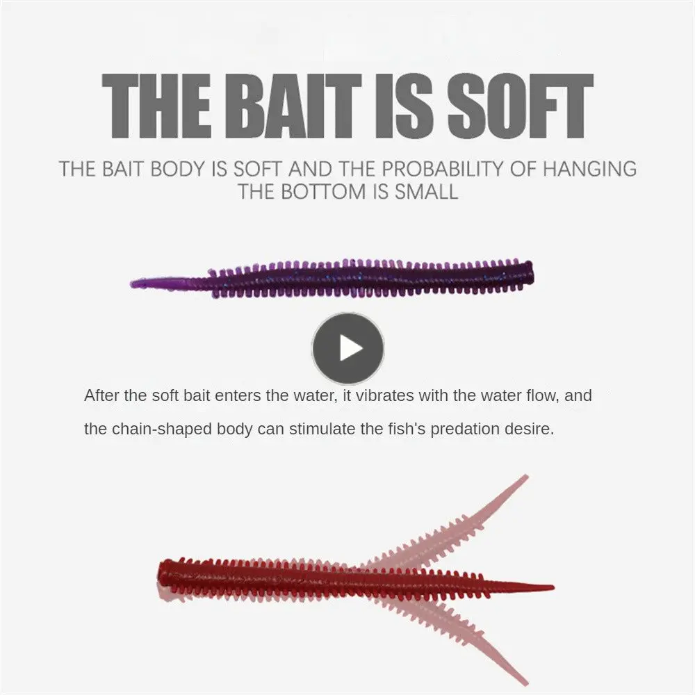 

Silicone Silicone Baits Soft Lures Fishing Lures Thousand Foot Worm Baits Worms Baits Silicone Worms Baits