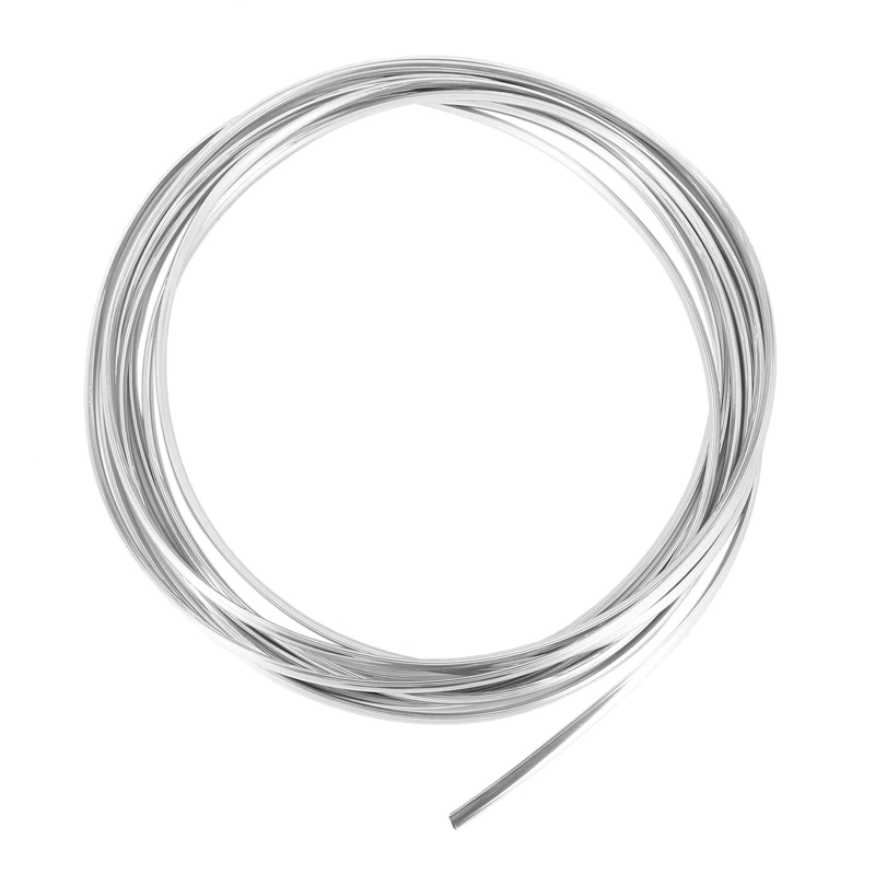 

20FT Chrome Moulding Trim Strip Car Door Edge Scratch Guard Protector Cover Silver