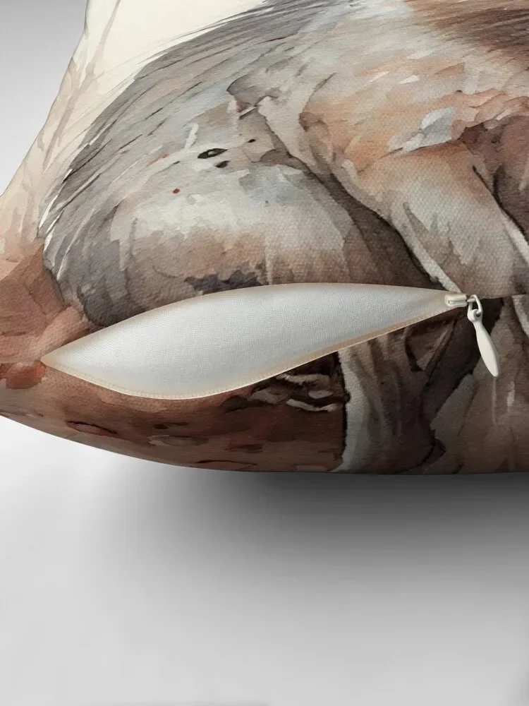 Австралийские terrestrial mammals Greater Bilby - Акварельная краска Декоративная подушка