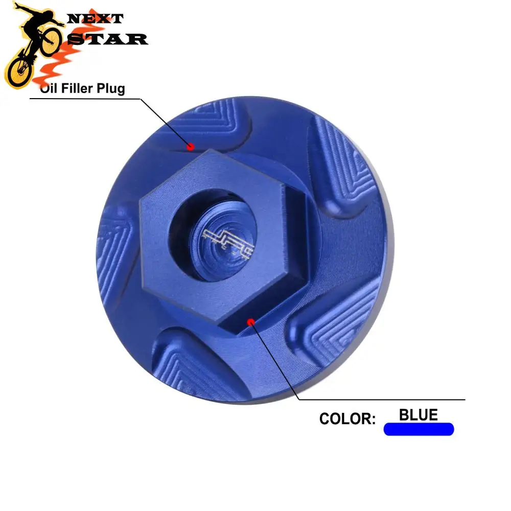 

Motorcycle ATV CNC Engine Oil Filter Plug Cap For Yamaha TTR250 1999-2006 Grizzly 660 2002-2008 Rhino 450 660 700 2004-2013