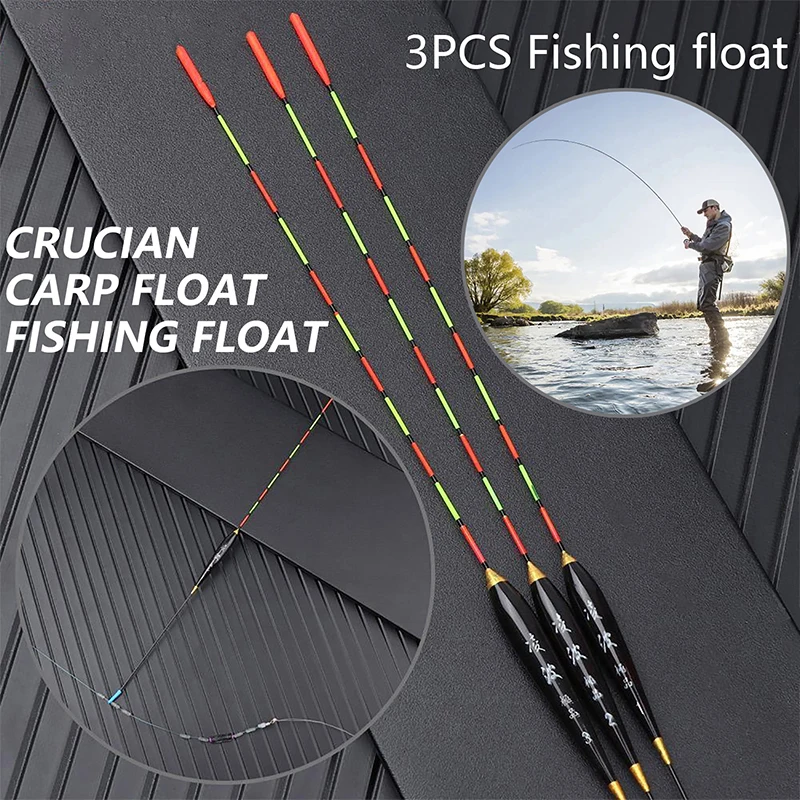 

1pcs Luminous Float Marked Bold Fishing Light Fishing Float Wood Fluorescent High Sensitivity Bobber Float Fishing Accessories