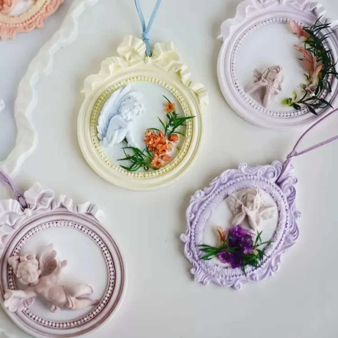 Фоторамка подвесная бирка силиконовая форма сделай сам рельефная ароматерапия в