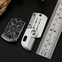3cr13 daily knife 58hr high hardness folding knife can hang keychain camping survival daily carry pocket knife knives folding