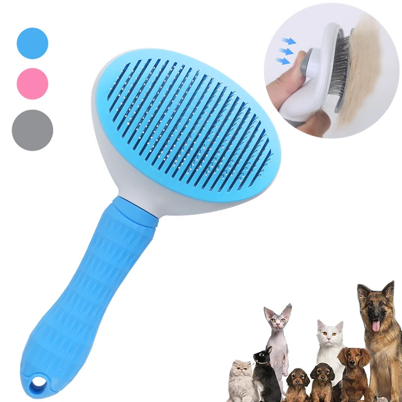 

Pet Dog Hair Brush Cat Comb Grooming and Care Cat Brush Stainless Steel Comb for Long Hair Dogs Cleaning Pets Dogs Accessories
