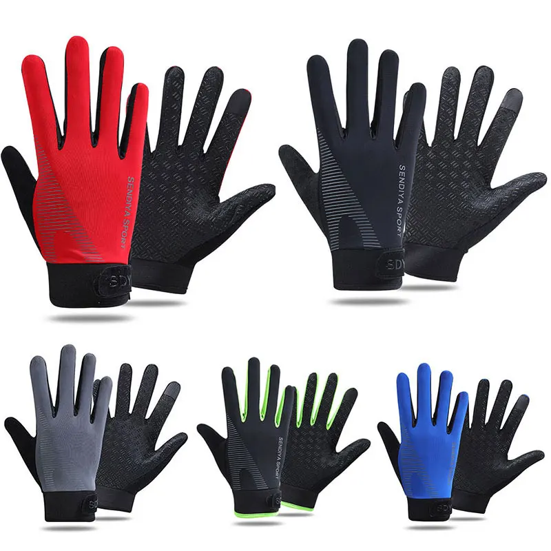 

Повседневные спортивные велосипедные перчатки унисекс 1 пара, дышащие удобные перчатки с закрытыми пальцами, нескользящие перчатки для сен...