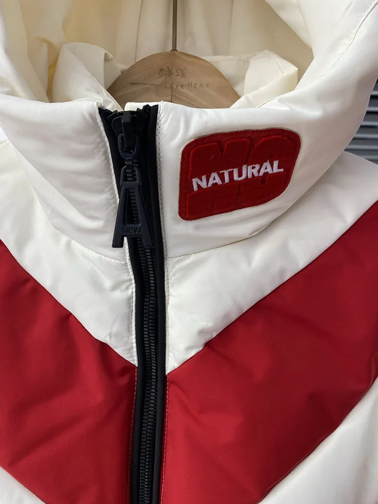 Женский пуховик короткие повседневные пальто зимнее теплое утолщенная модная