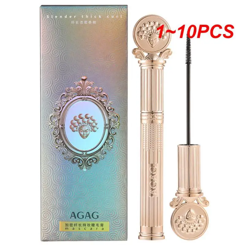 

1~10PCS Encrypted Long-length Makeup Mascara Natural Curly Thick Waterproof Sweatproof Quick-drying Durable Not Easy To Fade