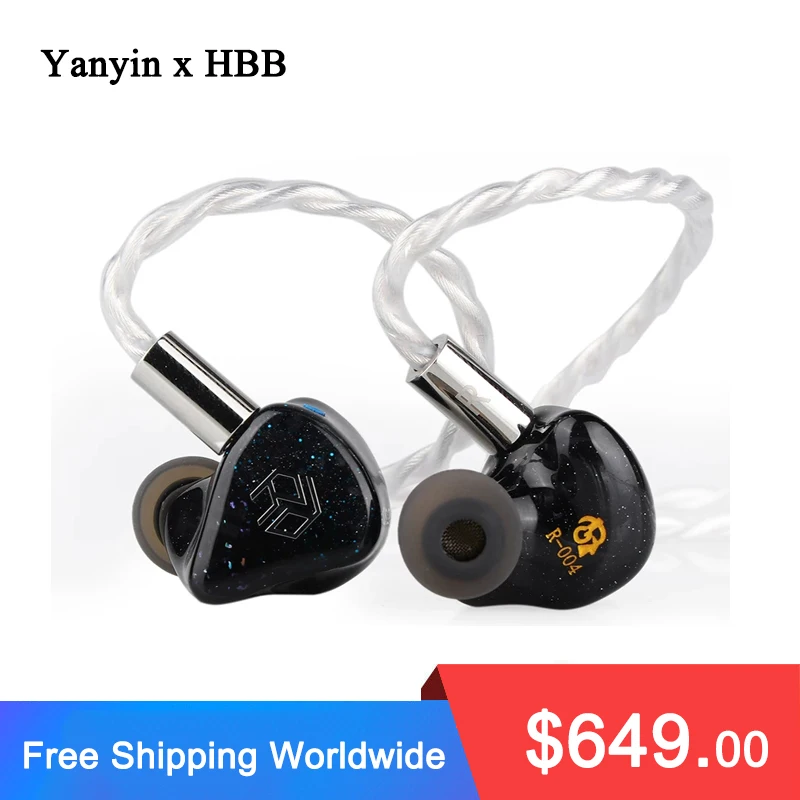 

Yanyin x HBB Mahina 2EST + 4BA + 1DD наушники-вкладыши Hifi