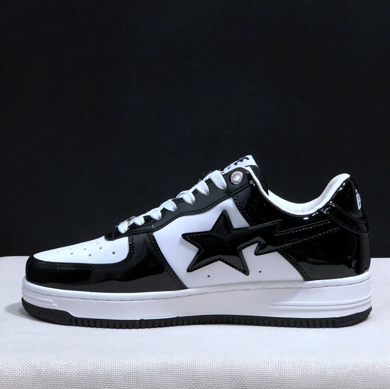 New model bapestalow Men's women's low-top trend fashion casual shoes high-quality breathable classic retro sneakers
