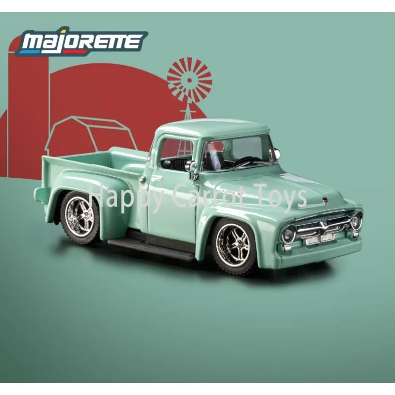 Оригинальная коллекционная серия Majorette 1:64 WAVE4: Металлические модели автомобилей Porsche 930 Turbo, Toyota Supra, Hilux, Bugatti, Ford F-100 (art.: 3920dac90deff) - 3920dac90deff