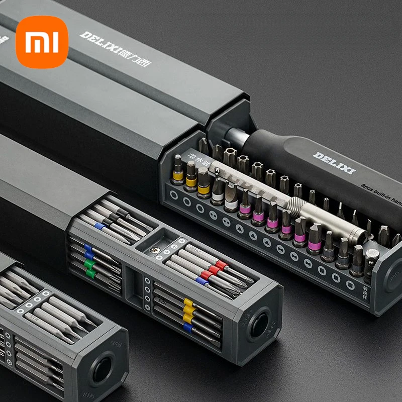 Набор отверток Xiaomi 30/40/44 дюймов прецизионные магнитные биты разборная отвертка