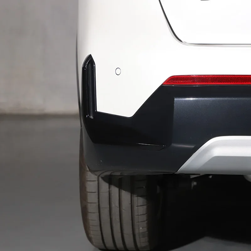 Для BMW X1 iX1 U11 2023-2024 ABS углеродное волокно автомобильный задний бампер с обеих
