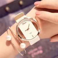 watch for women luxury leather skeleton strap watch dress watch casual quartz watch outdoor tool decorations