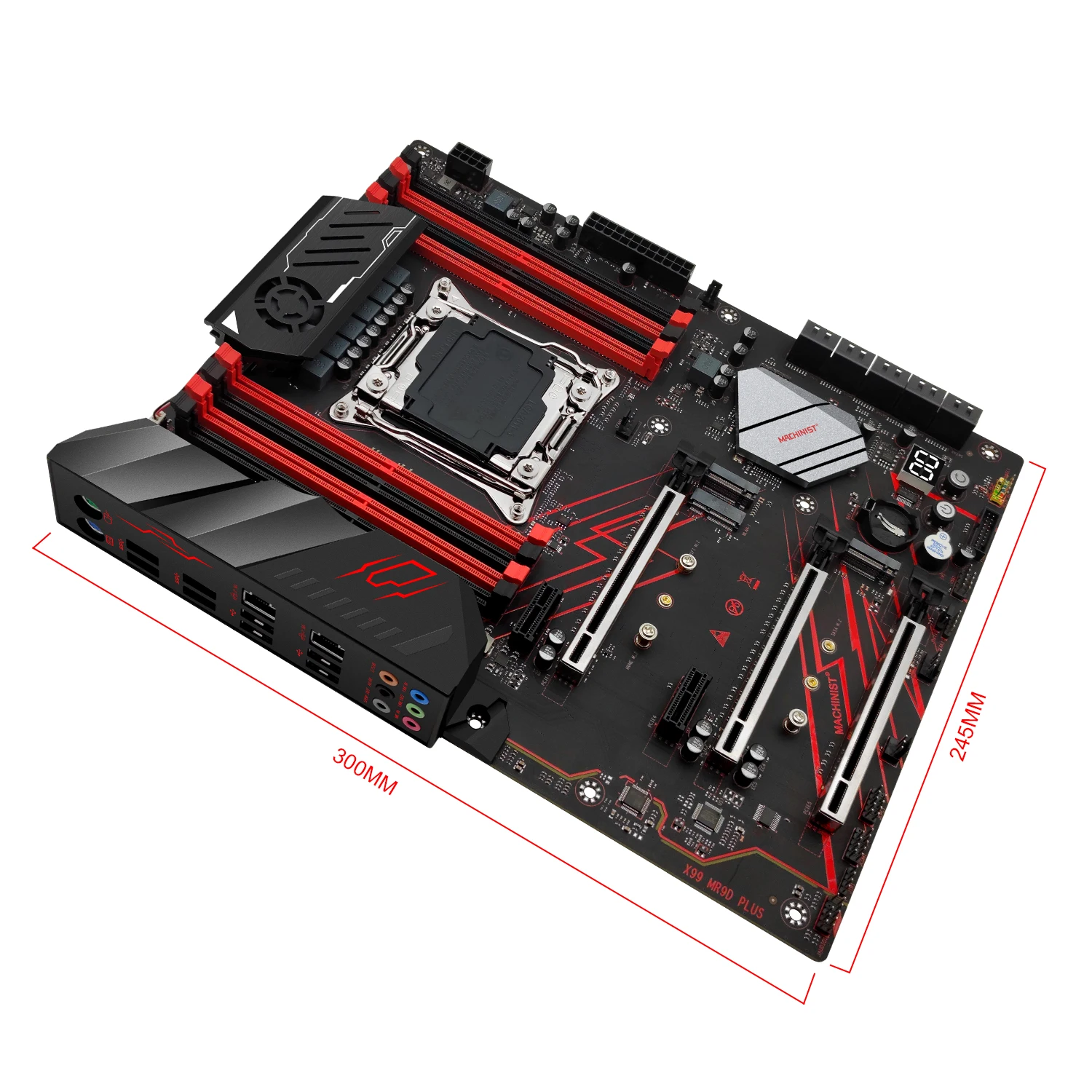 MACHINIST X99 MR9D PLUS комплект материнской платы с процессором Intel Xeon E5 2670 V3 и DDR4 16 Гб 2666