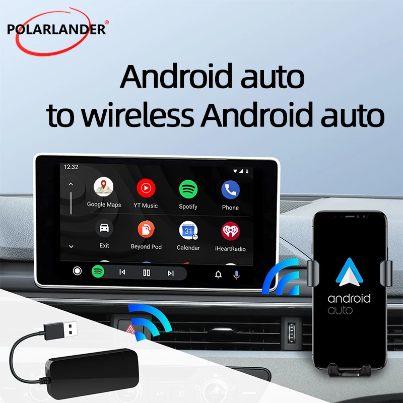 

Usb-приставка PolarLander Carplay, 5 В, WIFI, Bluetooth