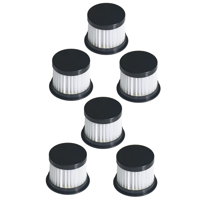 

EAS-For Xiaomi Deerma Vacuum Cleaner CM810 CM300S/400/500/800/900 HEPA Filter Dust Mite Replacement Accessories Parts 6Pcs