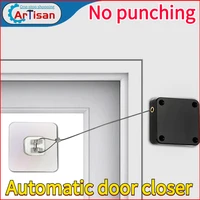 door closer automatic closing sliding latch no punching automatic door lock for sliding mesh closer closed for refrigerator