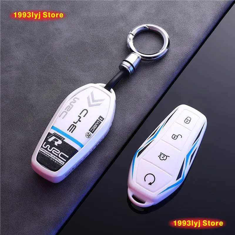 

Чехол для ключей BYD Song Plus Atto 3 Han EV Tang DM Qin Seal Dolphin Protector Shell Fob Holder Брелок Автомобильные аксессуары
