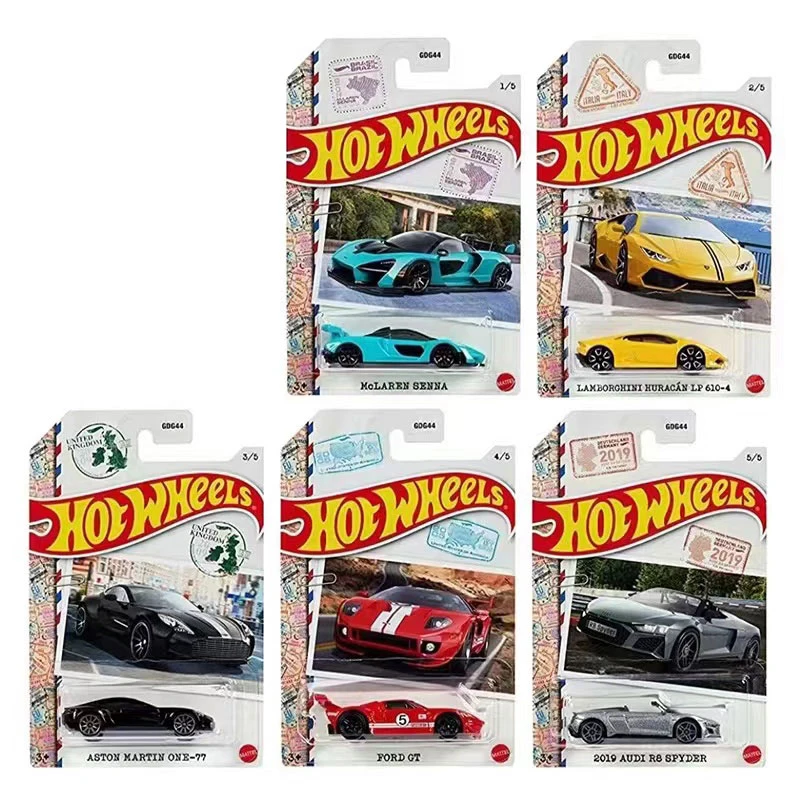 

Hot Wheels 1:64 GDG44 штамп McLAREN SENNA LAMBORGHINI ASTON MARTIN FORD GT AUDI R8 коллекция литых под давлением моделей тележек из сплава