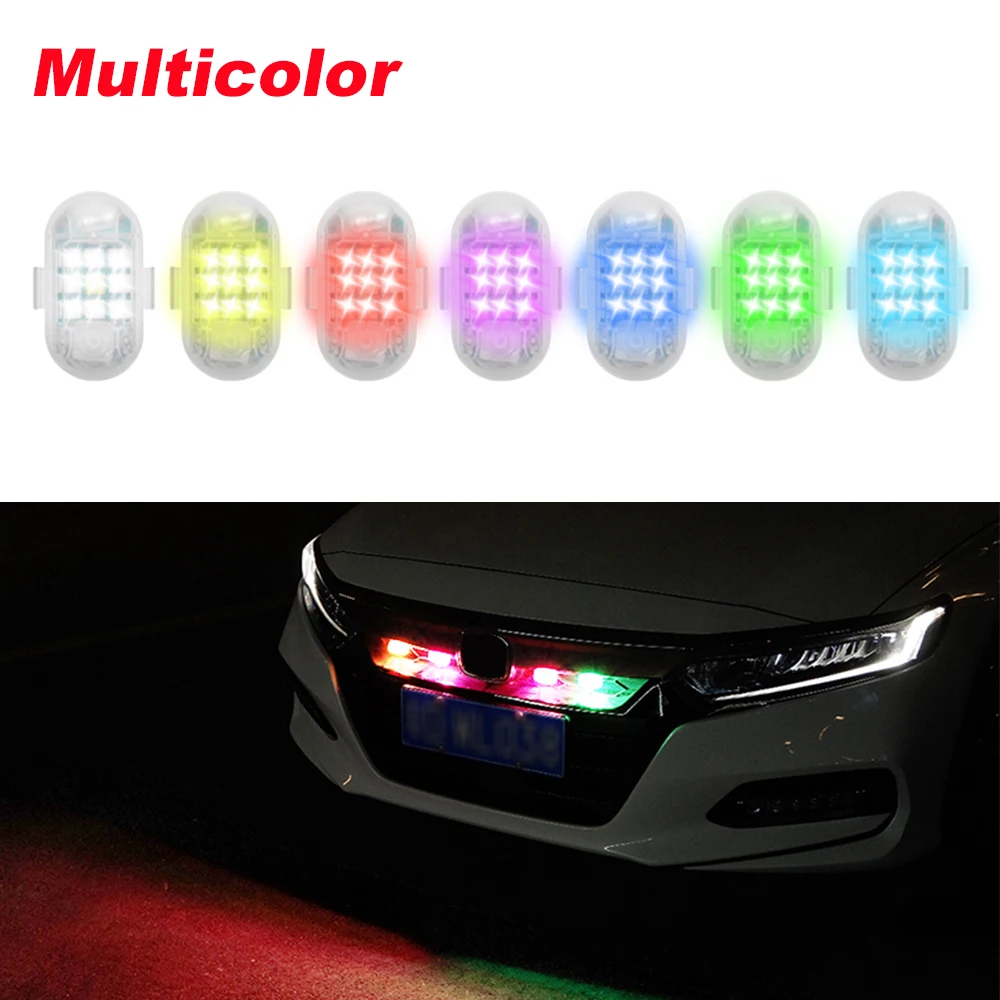 

1/2/4 шт., автомобильная лампа-стробоскоп