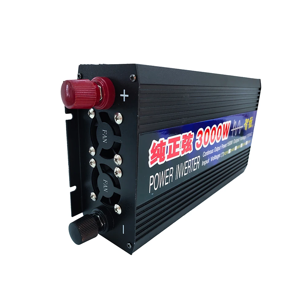 

3000w Voltage Converter for Car Inverter 12 V to 220 V 12v A220 Pure Wave Inverters Ac 12 Dc220 Convert 12v to 220v Inverter