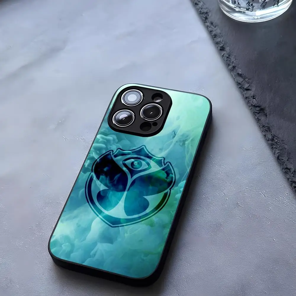 Чехол для телефона T-TomorrowlandS Music Festival из закаленного стекла iPhone 13 14 16 12 15 11 Pro XS Max Plus