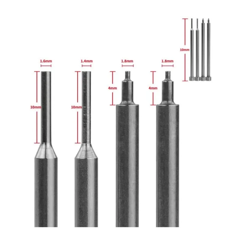 

4 шт./набор инструмент для фиксации автомобильных ключей, Шпилька для выкидного ключа, Шпилька для удаления шпильки для Xhorse VVDI KD KEYDIY, дистанционный слесарный инструмент, шпильки для инструмента