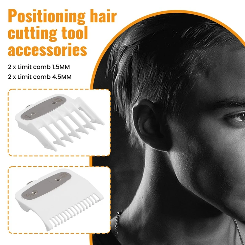 1 5 мм/4 мм расчески для машинки стрижки волос комплект направляющих триммера