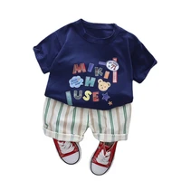 new summer baby clothes suit children girls boys fashion t shirt shorts 2pcssets toddler casual cotton costume kids sportswear