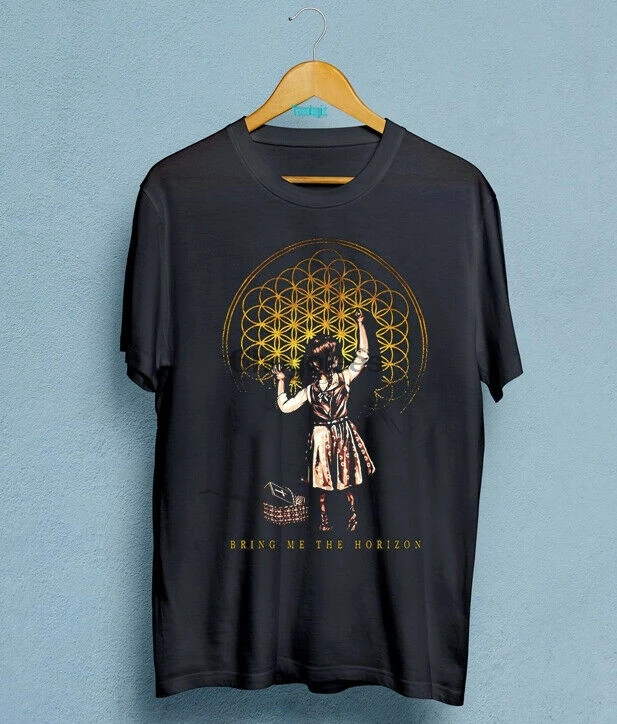 BMTH футболка для маленькой девочки Музыкальная рубашка подарок мужчин женщин