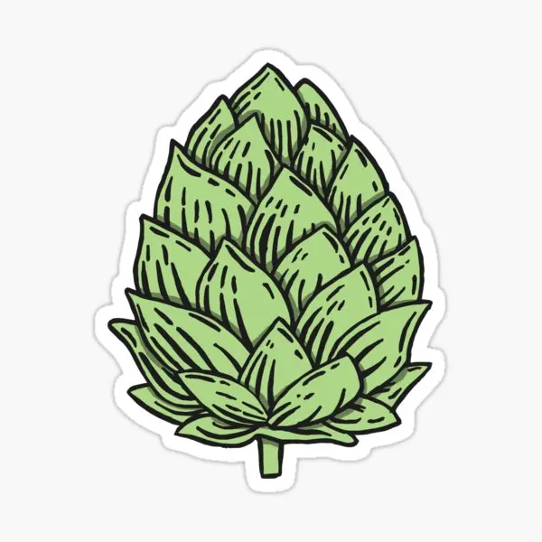 

Пивной хмель 5 шт. наклейки для комнаты бампер домашний настенный принт украшения для гостиной детский автомобиль ноутбук милые Фоновые нак...